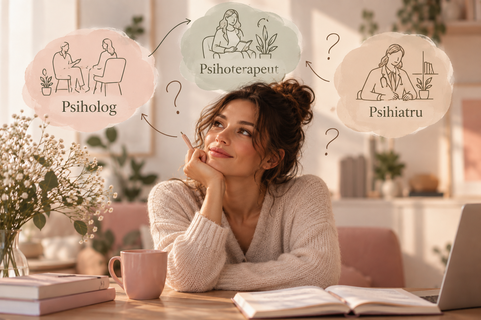Drumul către tine. Partea 2 — Psiholog, psihoterapeut sau psihiatru? Care este diferența?